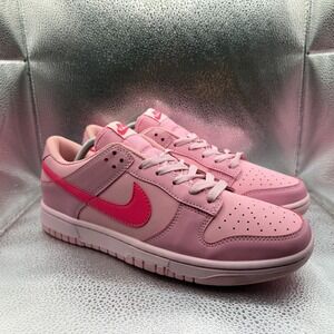 Size 9.5 Nike Dunk Low Triple Pink Mens Low Top Athletic Shoes DH9765-600
